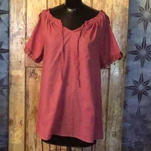 NEW Gracila dark red long top